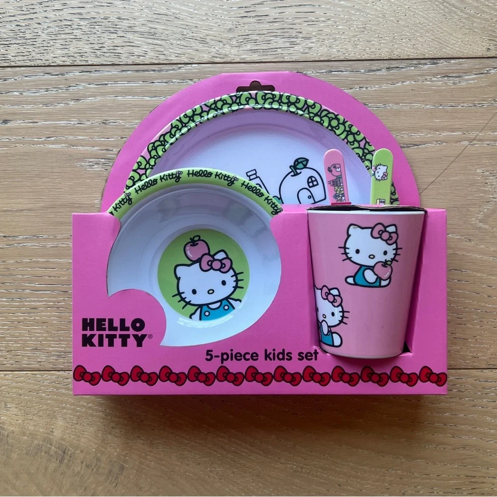 Hello Kitty Kids Dish Set - Picture 2 of 2